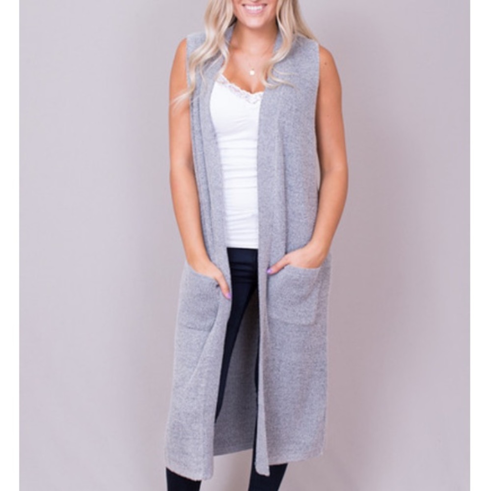 Mystree Silver Fox Sweater Vest - Picture 3 of 8